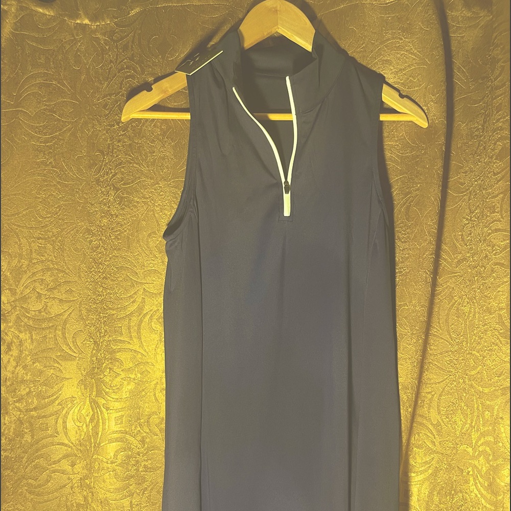 Halara Tennis/Golfer Dress. Navy Medium blue